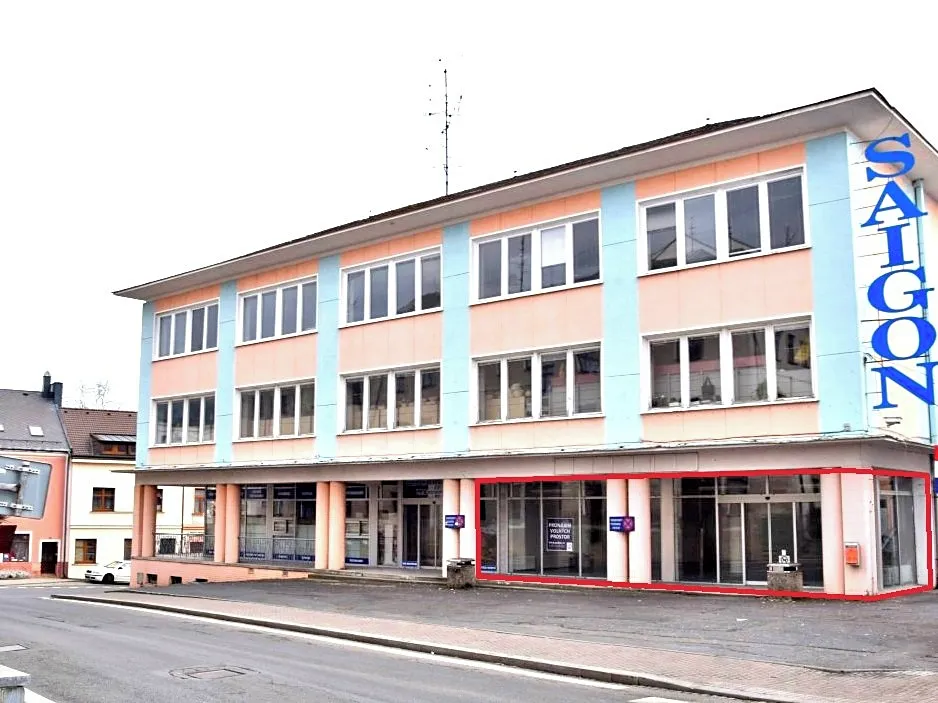 Pronájem obchodního prostoru 254 m²